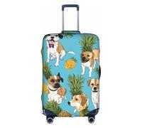 GQSZCYHLKL Housse de protection élégante avec impression double face, design élastique pour un maintien sûr et une protection contre les rayures, blanc, XL