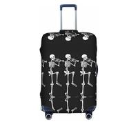 GQSZCYHLKL Housse de protection élégante avec motif tête de mort squelette pour Halloween avec impression double face, design élastique pour un ajustement sûr et une protection contre les rayures