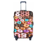 GQSZCYHLKL Housse de protection élégante en forme de donut avec impression double face, design élastique pour un ajustement sûr et une protection contre les rayures, blanc, M