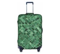 GQSZCYHLKL Housse de protection élégante en peau d'alligator avec impression double face, design élastique pour un ajustement sûr et une protection contre les rayures, blanc, L