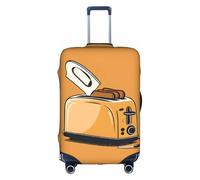 GQSZCYHLKL Housse de protection élégante pour valise de tronçonneuse avec impression double face, design élastique pour un ajustement sûr et une protection contre les rayures, blanc, XL