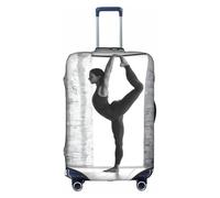 GQSZCYHLKL New Love Housse de protection élégante pour sac de voyage avec impression double face, design élastique pour un ajustement sûr et une protection contre les rayures, blanc, S