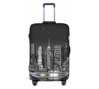 GQSZCYHLKL New York Paintings Housse de protection élégante pour sac de voyage avec impression double face, design élastique pour un ajustement sûr et une protection contre les rayures, blanc, XL