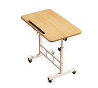 GQTYBZ Table à Dessin en Bois, avec Hauteur RéGlable Table d'art Inclinable pour La Peinture, Bureau D'Ordinateur, éCrire, éTudier, Lire, Travailler (Marron 1, 80 x 40 cm)