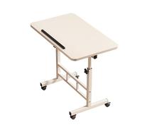 GQTYBZ Table à Dessin en Bois, avec Hauteur RéGlable Table d'art Inclinable pour La Peinture, Bureau D'Ordinateur, éCrire, éTudier, Lire, Travailler (Blanc, 60 x 40 cm)