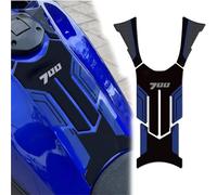 GQUIKGW Autocollant Moto Autocollants De Protection pour Réservoir De Moto pour Y&AMAHA TENERE 700 T7 T700 2019 2020 2021 2022 2023 2024 3D(Turquesa)