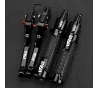 GQUIKGW Remplacer Levier De Frein Et D'embrayage CNC Pour Moto Pour VFR400 NC3019 VFR 400 NC 30 19 1989-1992 1991 1990 Accessoires Freins Guidon Poignée(Nero)