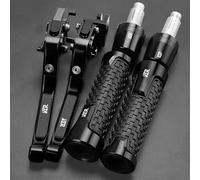 GQUIKGW Remplacer Leviers De Frein Et D'embrayage, Poignées Guidon Pour Aprilia Pour SHIVER GT 750 Pour SHIVER750 2007-2016 2015 2014 2013 2012 Moto(Nero)