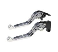 GQUIKGW Remplacer Leviers D'embrayage Pivotants, Poignées De Commande, Pièces Moto, Levier Frein Réglable Pour BMW F800R 2009-2018(Silver)