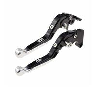 GQUIKGW Remplacer Leviers D'embrayage Pivotants, Poignées De Commande, Pièces Moto, Levier Frein Réglable Pour Pour BLACKBIRD / CBR1100XX 1997-2007(Black 6)