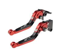 GQUIKGW Remplacer Leviers D'embrayage Pivotants, Poignées De Commande, Pièces Moto, Levier Frein Réglable Pour BMW K1200R SPORT K 1200R K1200 R 2006-2008(Rosso)
