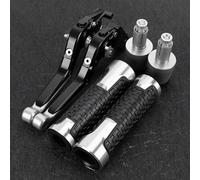 GQUIKGW Remplacer Pour Y-AMAHA YFM660 YFM700 YFM700R YFM 660 700 R 700R 2000-2004 2005 2006 Leviers De Frein Et D'embrayage Moto Avec Poignée Réglable(Silver)