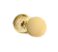 GQUWHNZYQ Boutons, Boutons métalliques, 10 pièces Rond Plat Miroir Manteau Costume Chemise Bricolage Couture vêtements Accessoires 10mm 15mm 28mm(Matte Gold a,10mm)