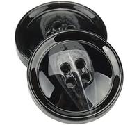 GQUWHNZYQ Boutons, Boutons métalliques, Boutons de Couture, 10 pièces Bouton Rond en résine à Motifs, 15mm-30mm élégant Manteau Costume Bricolage Artisanat(21mm)