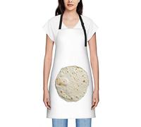 GQWJKSZ Burritos Farine Géante Tortilla Taco Tabliers Pour Femmes Hommes Tablier À Bavette Imperméable Tabliers De Chef Pour La Cuisine Cuisson Cuisson Barbecue Jardinage