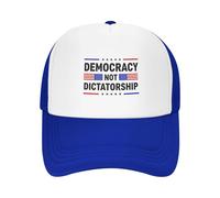 GQWJKSZ Casquette Trucker « Démocratie, Pas Dictature » - Protestation démocratique - Casquette de Baseball à Message Politique