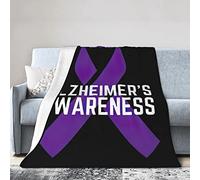 GQWJKSZ Couverture en Flanelle de Sensibilisation à la maladie d'Alzheimer Couvertures en Micro Polaire Ultra Douces Climatisation Chaude Literie légère pour canapé Chaise Toute Saison