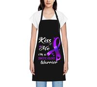 GQWJKSZ Embrassez-moi je suis un tabliers de violence domestique pour femmes hommes tablier à bavette imperméable tabliers de chef pour la cuisine cuisson cuisson barbecue jardinage
