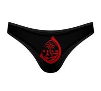 GQWJKSZ Guam Hook sous-vêtements pour Femmes String sans Couture Culotte Invisible T-Back G-String Respirant