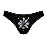 GQWJKSZ Guam Philippines sous-vêtements pour Femmes String Culotte sans Couture No Show T-Back String Respirant