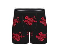 GQWJKSZ Happy Valentine's Day Men's Boxer Brief Long Leg Underwear Fashion Briefs for Men Adult Teens