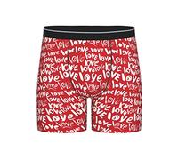 GQWJKSZ Happy Valentine's Day Men's Boxer Brief Long Leg Underwear Fashion Briefs for Men Adult Teens