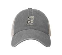 GQWJKSZ Je prendrai Mon Whisky Pur Parce Que Merde à la Glace ! Casquette en Jean rigolote, Casquette de Golf à Dos en, c