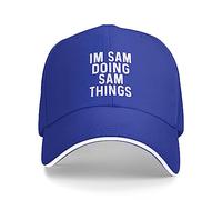 GQWJKSZ Je suis Sam Faisant Sam Choses Casquette Femmes Chapeau de Baseball Casquettes drôles