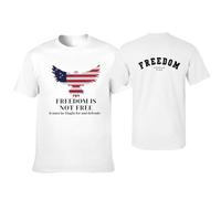 GQWJKSZ T-Shirt Charlie Kirk La liberté n'est Pas Gratuite