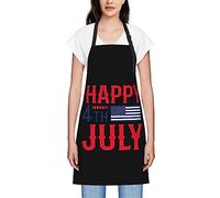 GQWJKSZ Tabliers de fête de l'indépendance du 4 juillet pour femmes hommes tablier à bavette imperméable tabliers de Chef pour la cuisine cuisson cuisson barbecue jardinage
