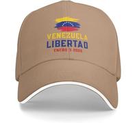 GQWJKSZ Venezuela Libertad Enero 3 2026 Chapeau liberté démocratie Casquette de Baseball Blanc P680