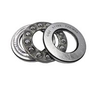 GQZ Bearing 51103 Roulement rigide axial à billes 17 x 30 x 9 mm Axial Ball Thrust Bearing Roulement à billes de butée, roulement axial plat à voie convexe Poids 0,025 kg | 51103
