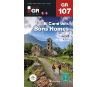 Gr 107 - el cami des bons homes berga -foix - - Collectif - Alpina Editorial - Atlas / carte