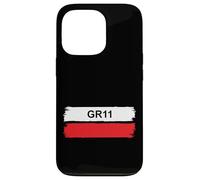 GR11 Trail Marker Pyrénées Randonnée Route Coque pour iPhone 13 Pro