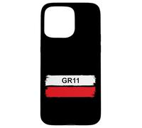 GR11 Trail Marker Pyrénées Randonnée Route Coque pour iPhone 15 Pro Max