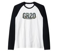 GR20 Corse Cadeau Immortelle Design Industriel Manche Raglan