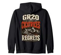 GR20 J’AI Gardé Les Cicatrices Pas Les Regrets Sweat à Capuche