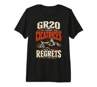 GR20 J’AI Gardé Les Cicatrices Pas Les Regrets T-Shirt Haut de Gamme