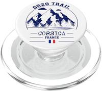 GR20 Trail Corse France Randonnée Drapeau Français Trekking PopSockets PopGrip pour MagSafe