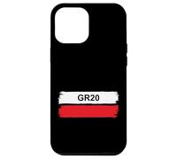 GR20 Trail Marker Route de randonnée Corse Coque pour iPhone 12 Pro Max