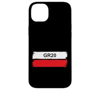 GR20 Trail Marker Route de randonnée Corse Coque pour iPhone 14 Plus