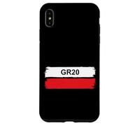GR20 Trail Marker Route de randonnée Corse Coque pour iPhone XS Max