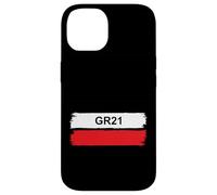 GR21 Trail Marker Normandie Coastal Randonnée Route Coque pour iPhone 14