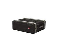 Gator Cases Coffret léger moulé 3U avec loquets robustes; profondeur réduite 14.25" (GR-3S)