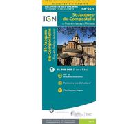 Gr65-1 st jacques de compostelle du puy en velay a moissac - Collectif - Ign Institut Geographique National - cartonné - Atlas / carte