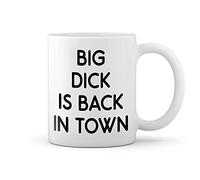 GR8Shop Big Dick I Back In Town Tasse blanche Café Mug