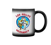 GR8Shop Breaking Bad Los Pollos Hermanos Magie noire tasse à café Mug