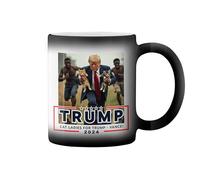 GR8Shop Cat Ladies Trump Vance Magie noire tasse à café Mug