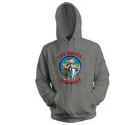 GR8Shop Los Pollos Restaurant Hermanos Bad Breaking Sweat A Capucha Gris Unisex Size L