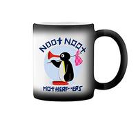 GR8Shop Noot Noot Penguin Mother pingu Magie noire tasse à café Mug